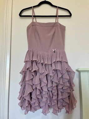 Knightsbridge Lilac Mini Dress